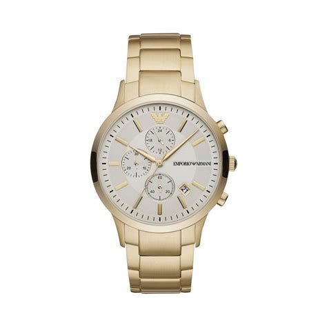 armani watches men gold|emporio armani men's watch prices.